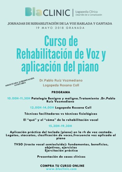 curso voz cantada