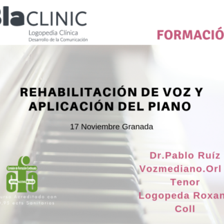 rehabilitacion voz y aplicacion piano