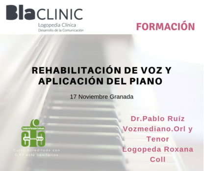 rehabilitacion voz y aplicacion piano