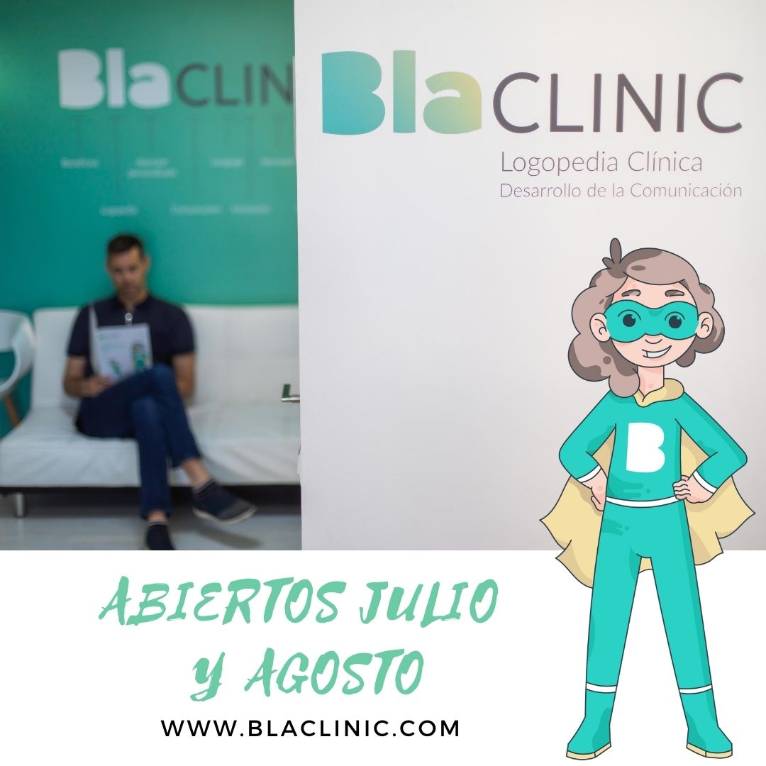 Logopedias abiertas en Agosto